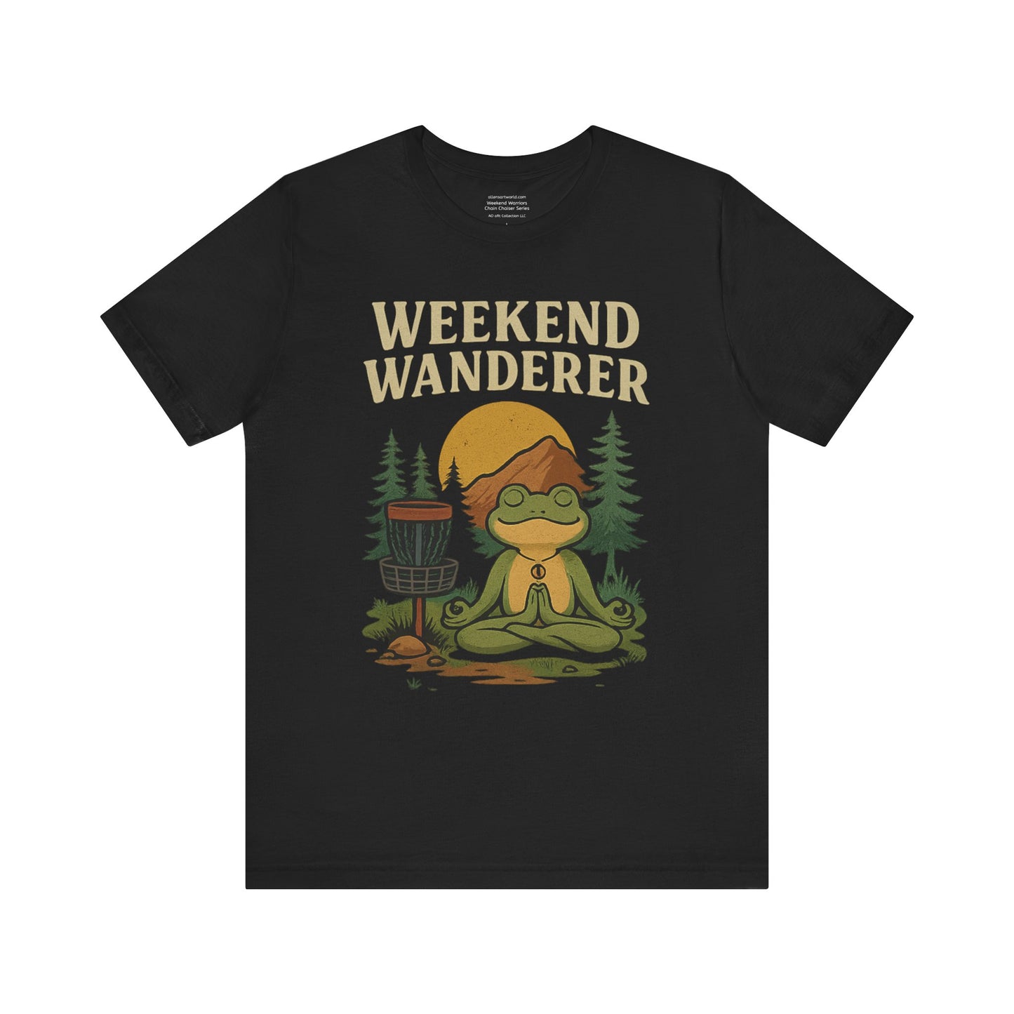 π₯βοΈ Weekend Wanderer β Zen & Chains Unisex Jersey Short Sleeve Tee