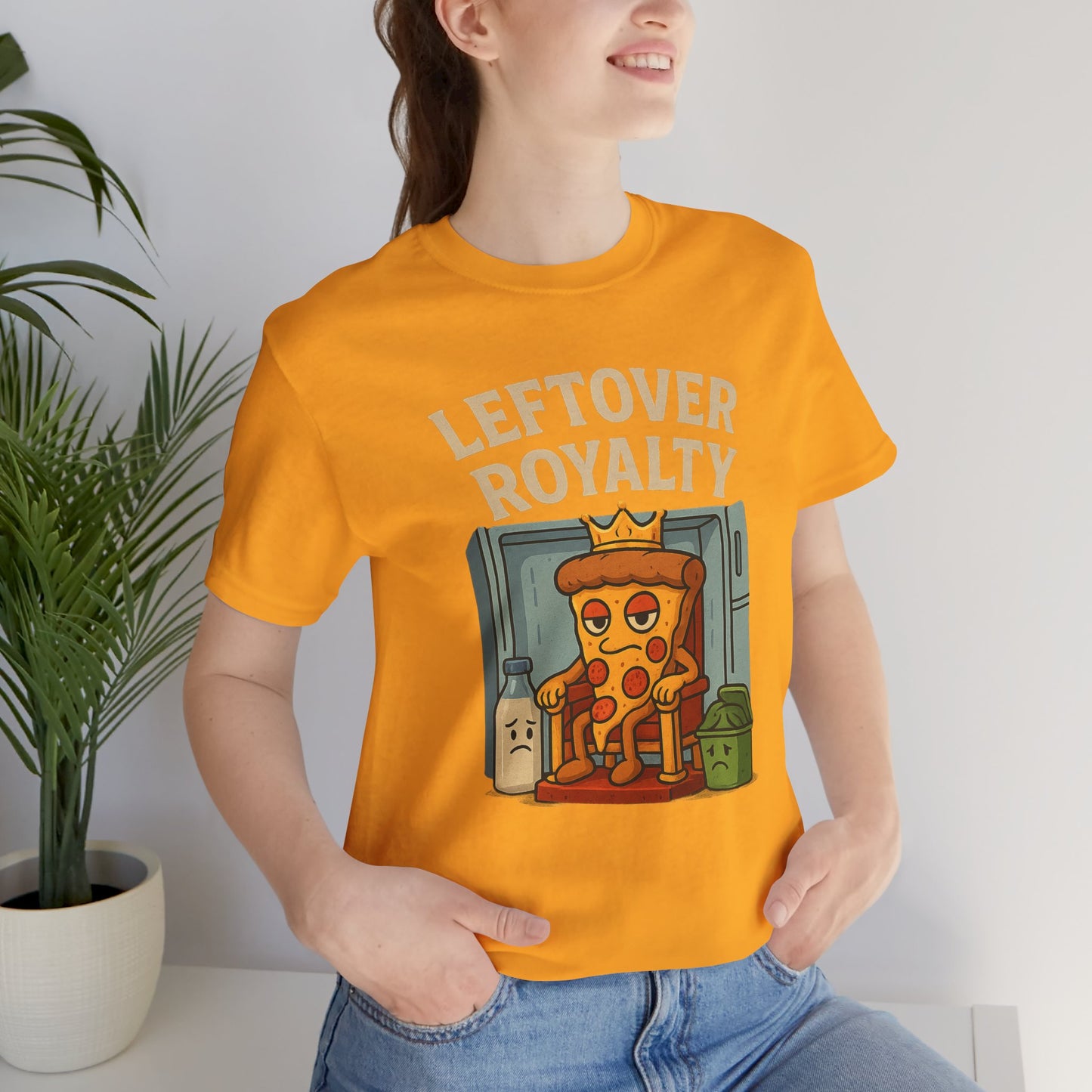 π Leftover Royalty β Cold, Bold, and Always in ChargeUnisex Jersey Short Sleeve Tee