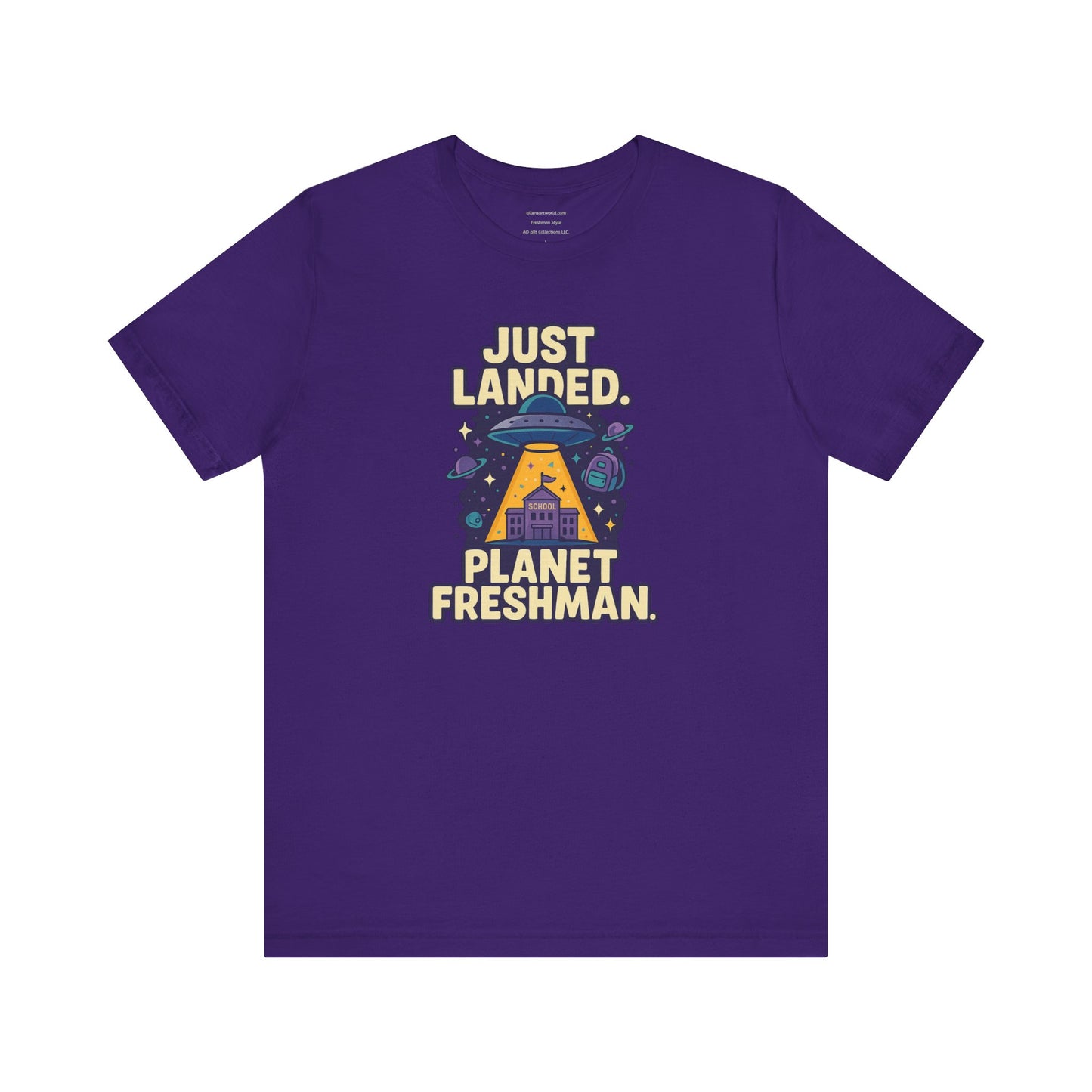 ๐ธ Just Landed: Planet Freshman Unisex Jersey Short Sleeve Tee