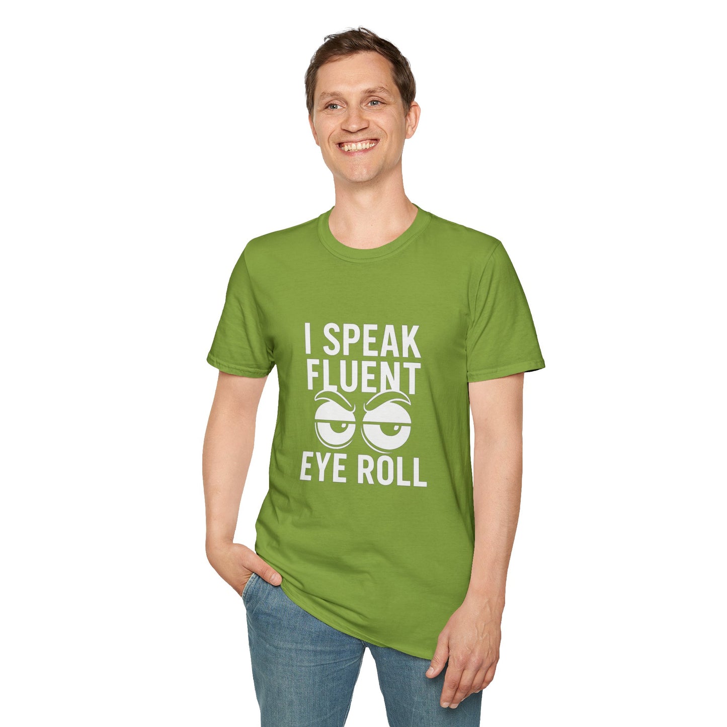 Fluent in Eye Roll Unisex Softstyle T-Shirt