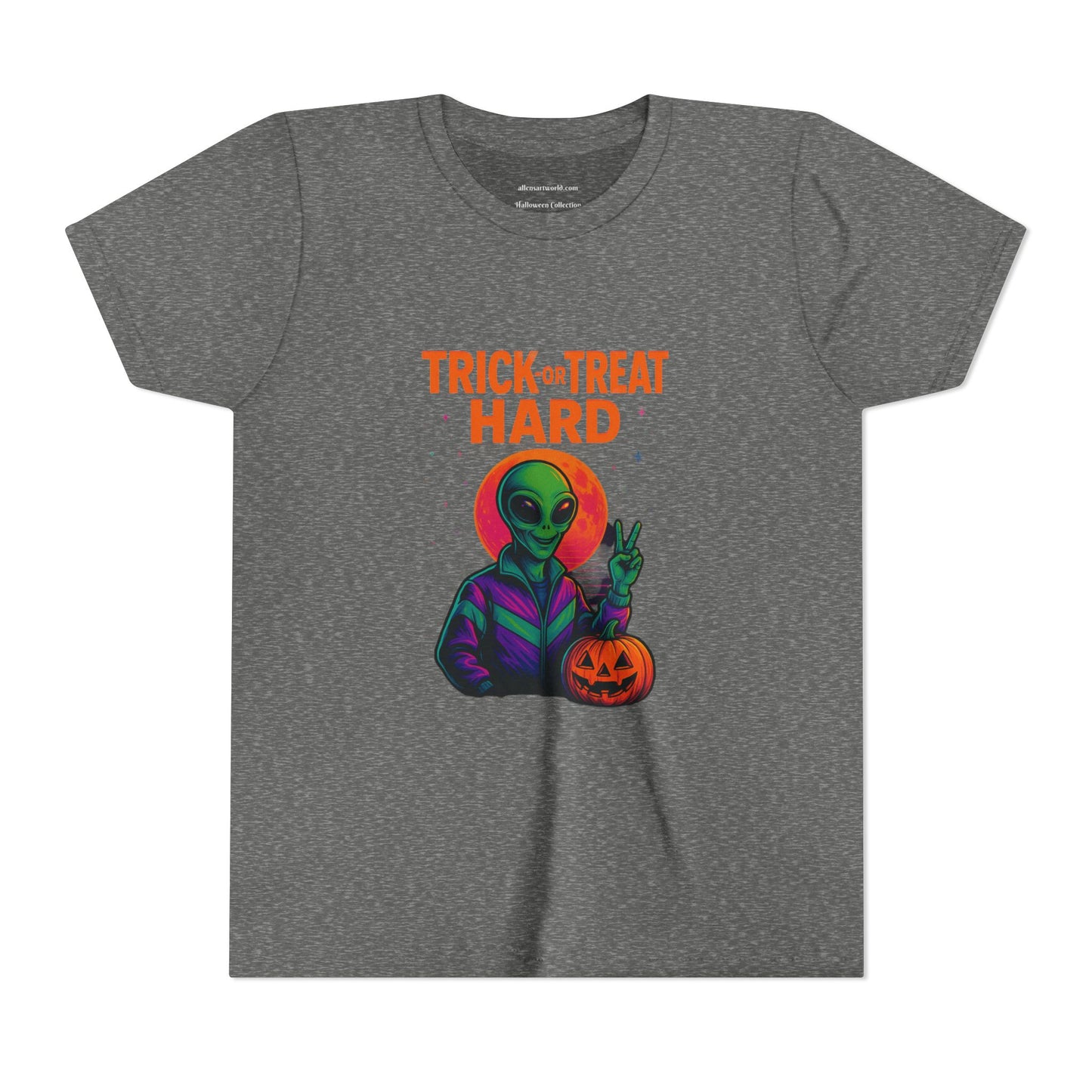 🛸Trick-or-Treat Hard Youth Short Sleeve Tee