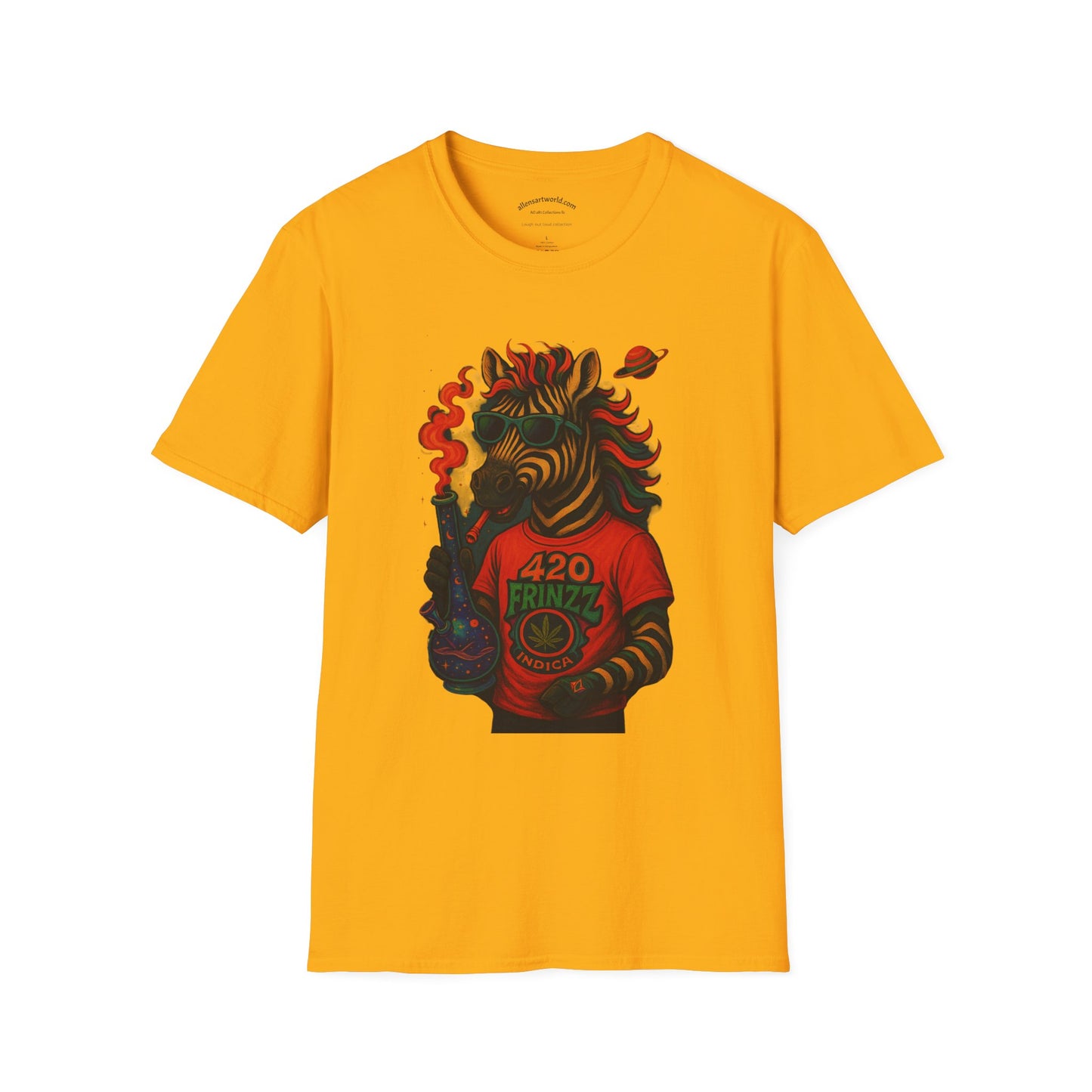 Blazed and Braided Unisex Softstyle T-Shirt