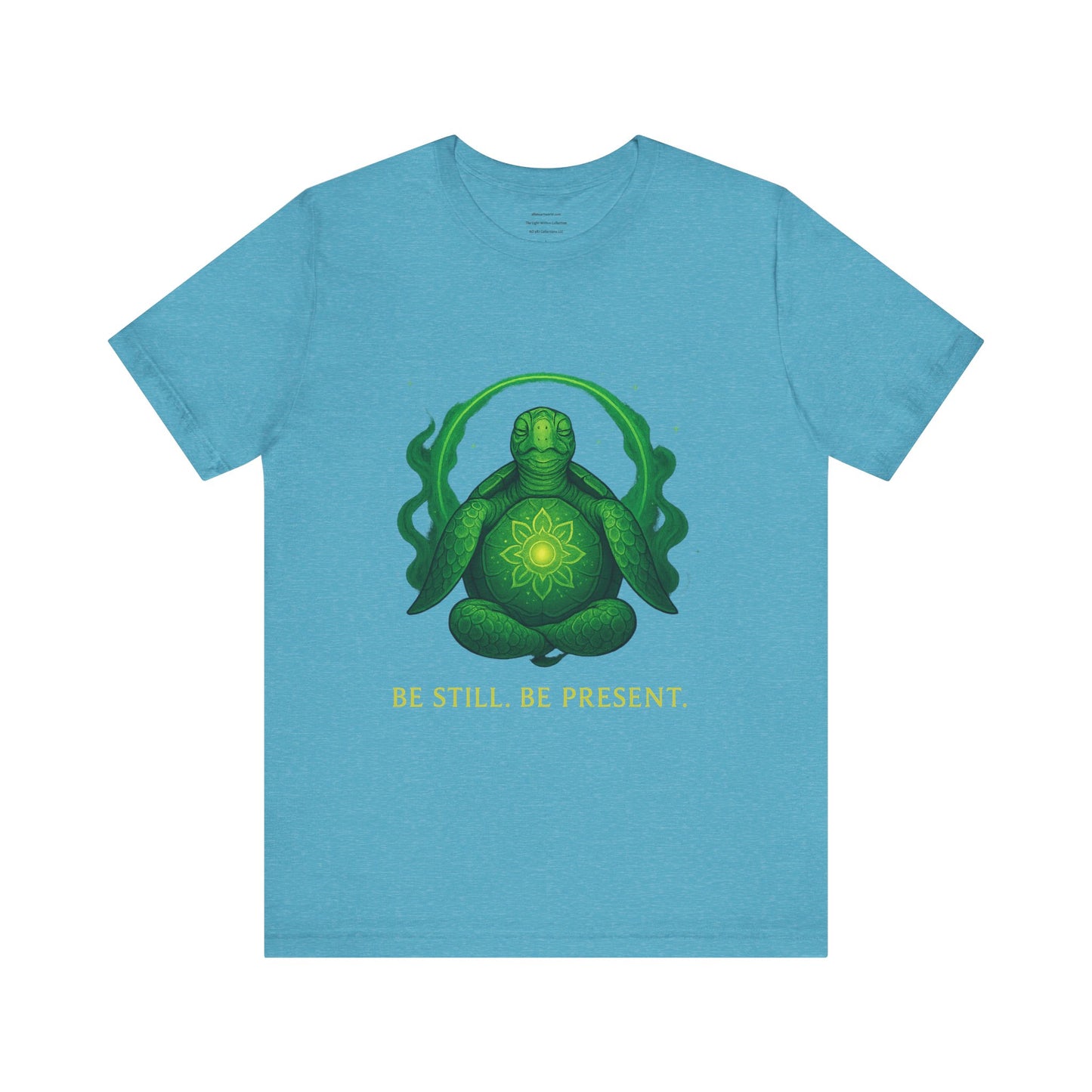 Be Still Be Present Unisex Jersey Short Sleeve Tee