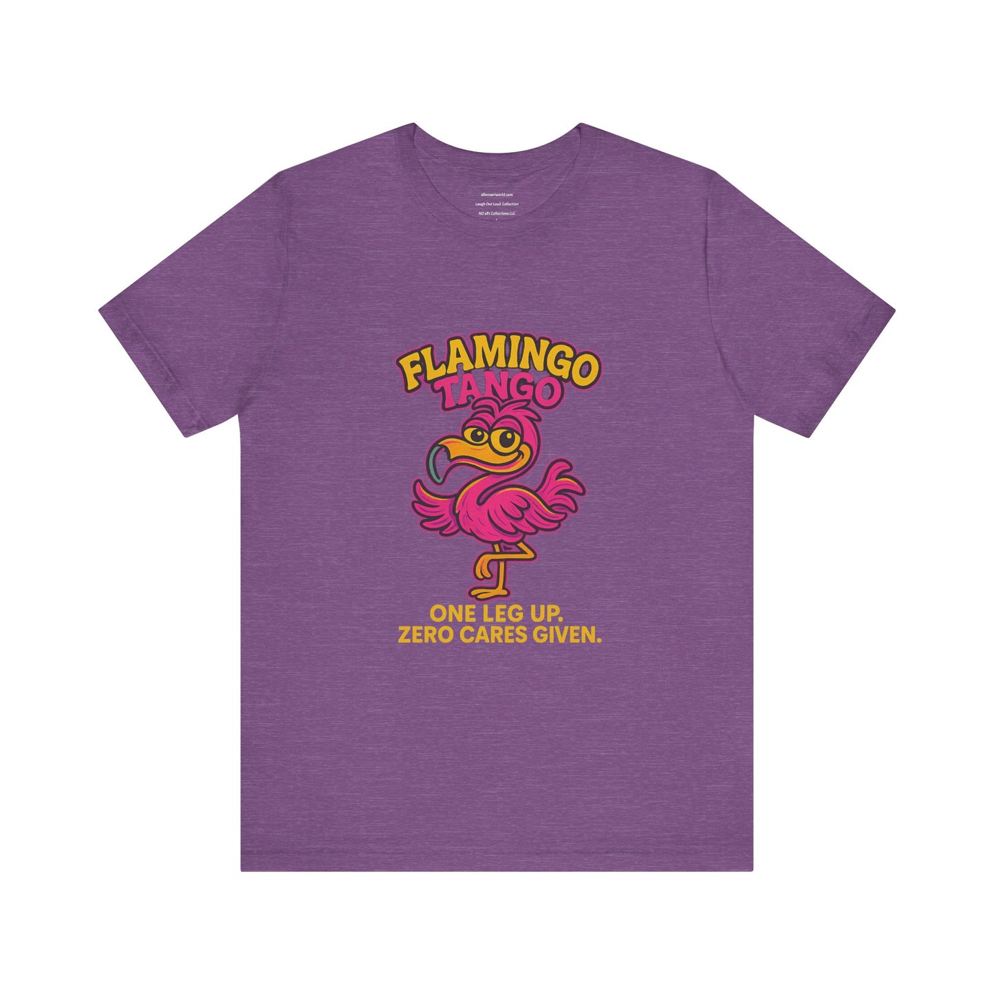 Flamingo Tango Unisex Jersey Short Sleeve Tee