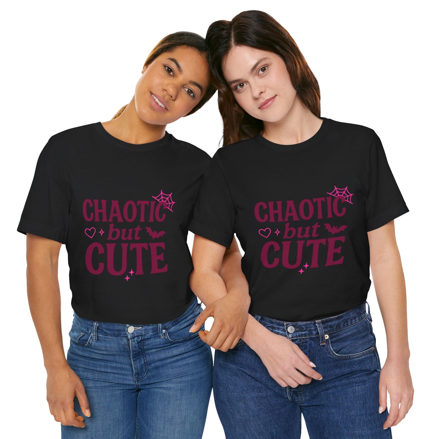 Chaotic But Cute Unisex Jersey Short Sleeve Tee