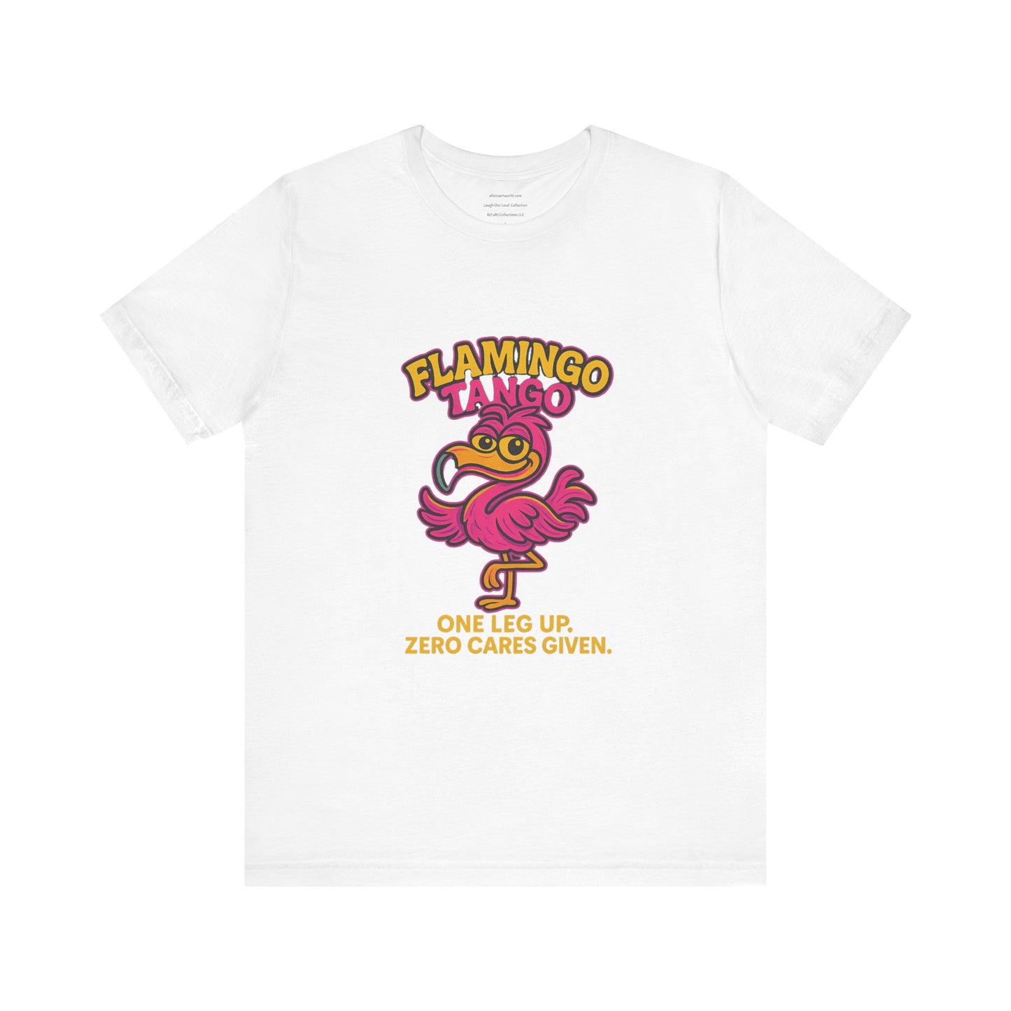 Flamingo Tango Unisex Jersey Short Sleeve Tee
