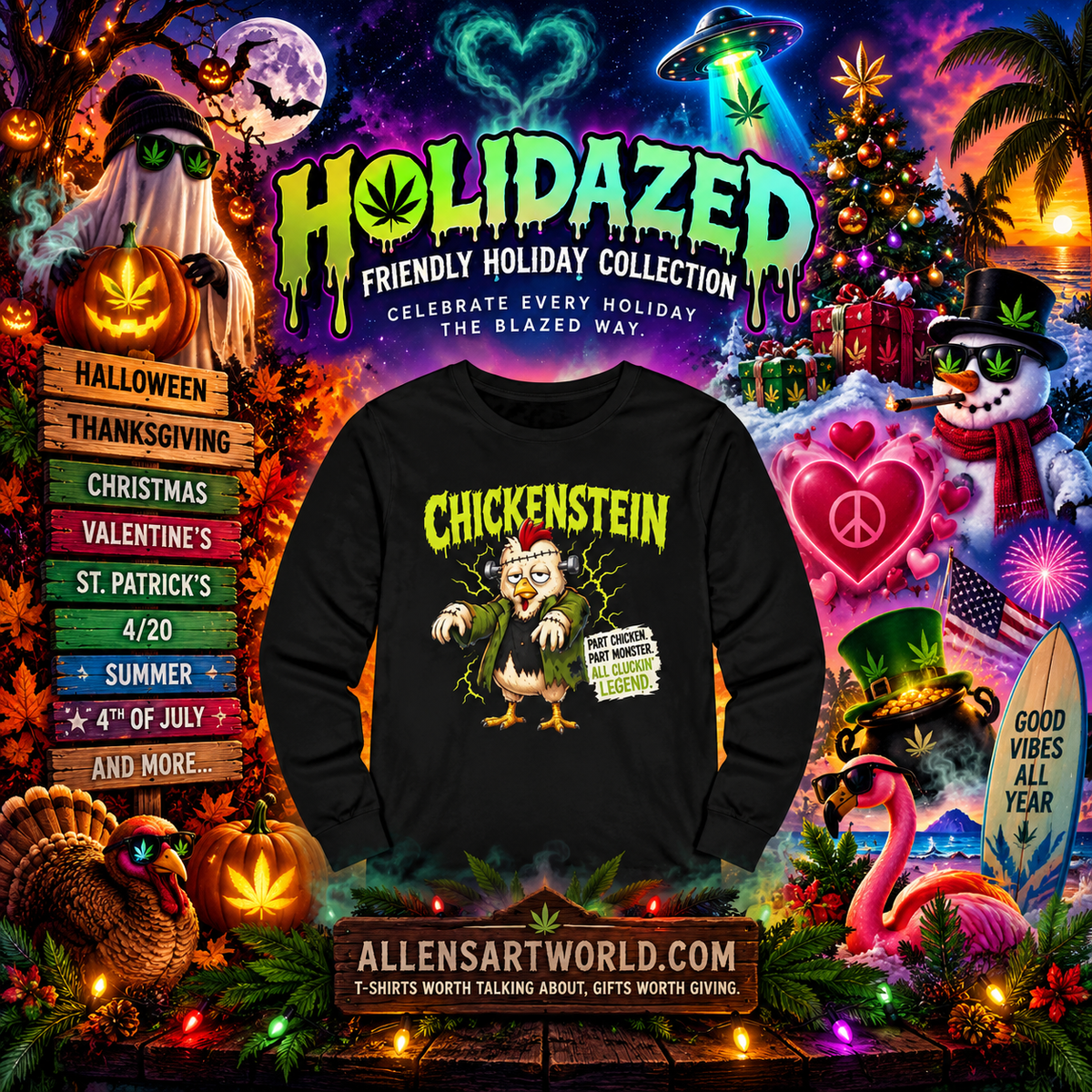 Holidazed Friendly Holiday Collection