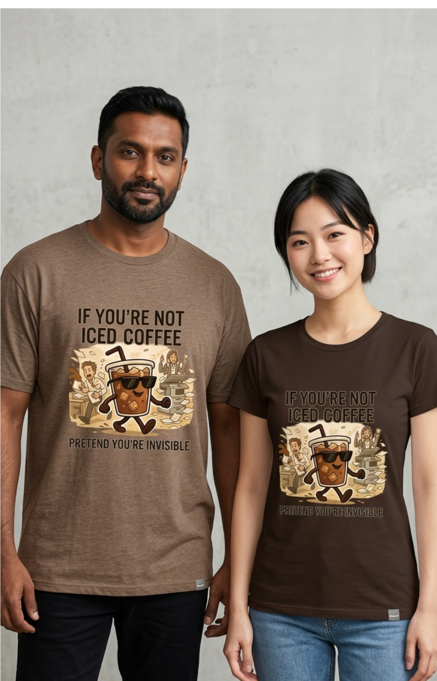 Coffee Lovers- A tribute to dark roasts and even darker humor.