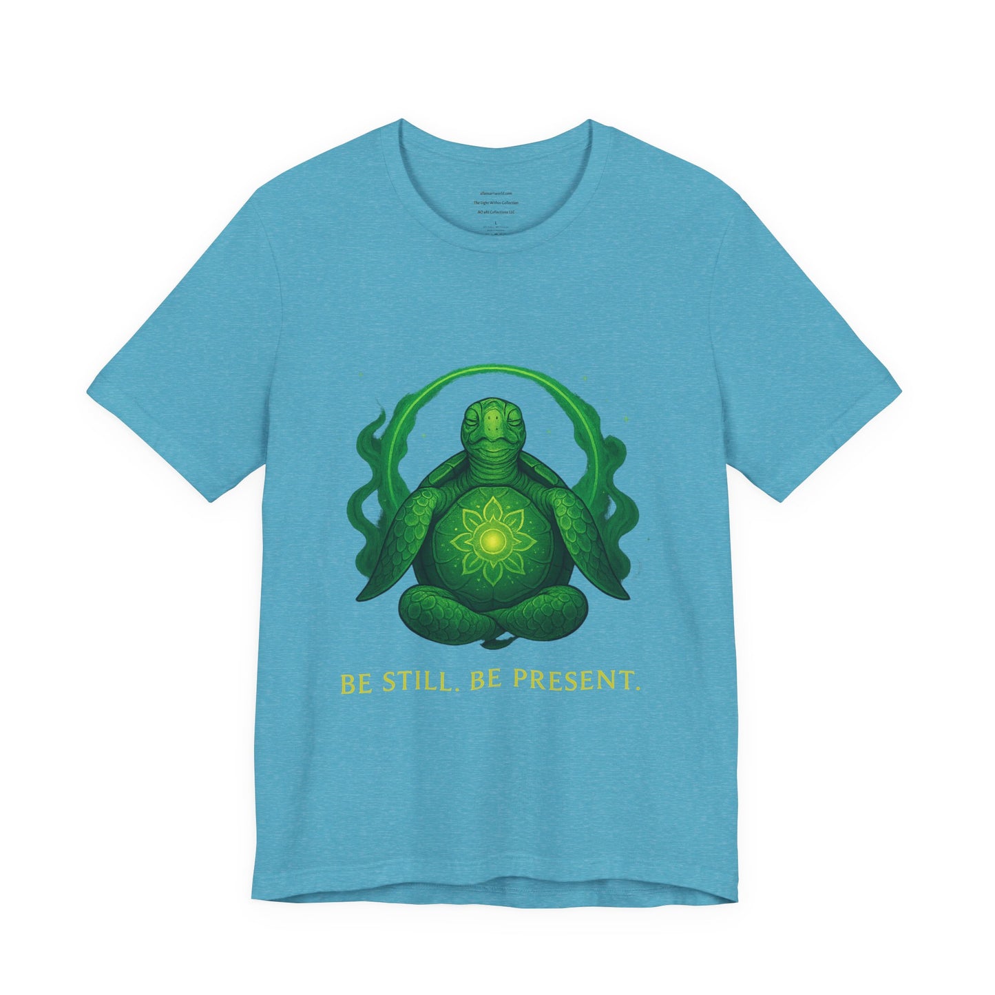 Be Still Be Present Unisex Jersey Short Sleeve Tee
