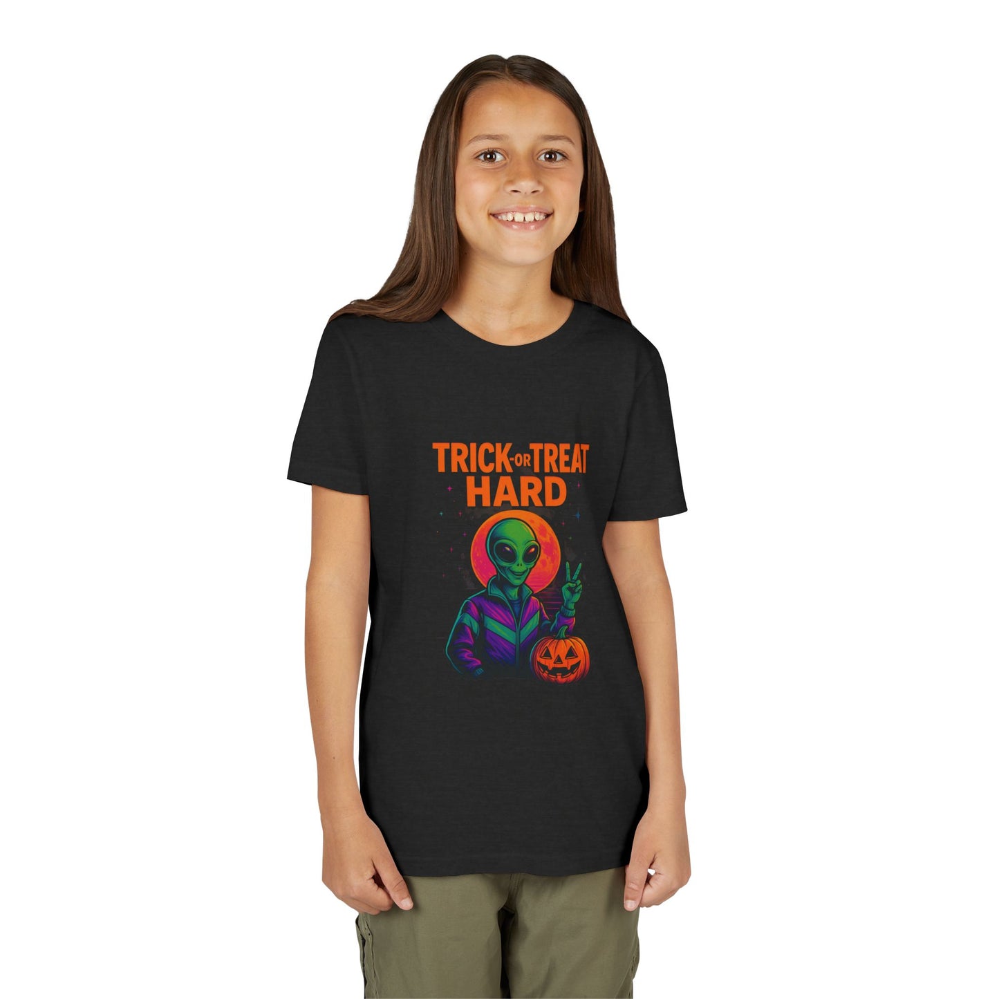 🛸Trick-or-Treat Hard Youth Short Sleeve Tee
