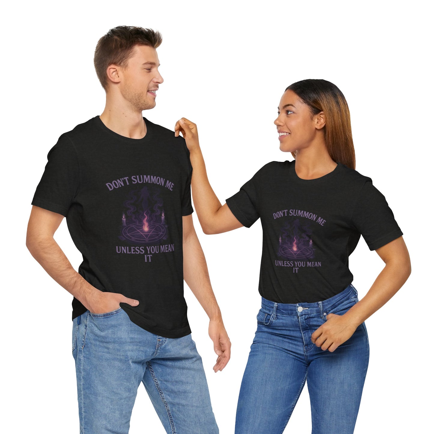 🕯️Summon Responsibly Unisex Jersey Short Sleeve Tee