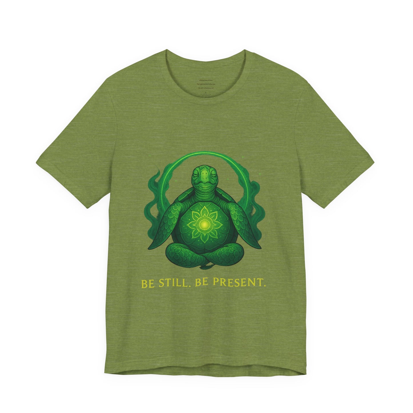 Be Still Be Present Unisex Jersey Short Sleeve Tee