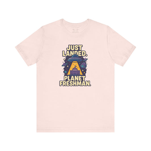 🛸 Just Landed: Planet Freshman   Unisex Jersey Short Sleeve Tee