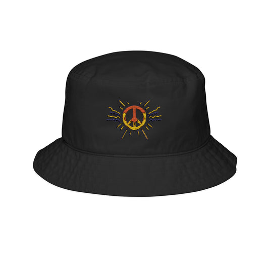 peace frequency Bucket Hat (Embroidery)