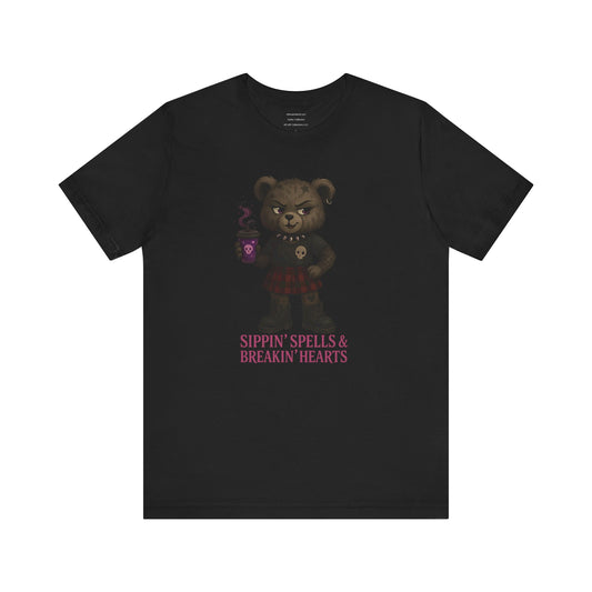 Raven’s Return – Sippin’ Spells & Breakin’ Hearts Tee Unisex Jersey Short Sleeve Tee