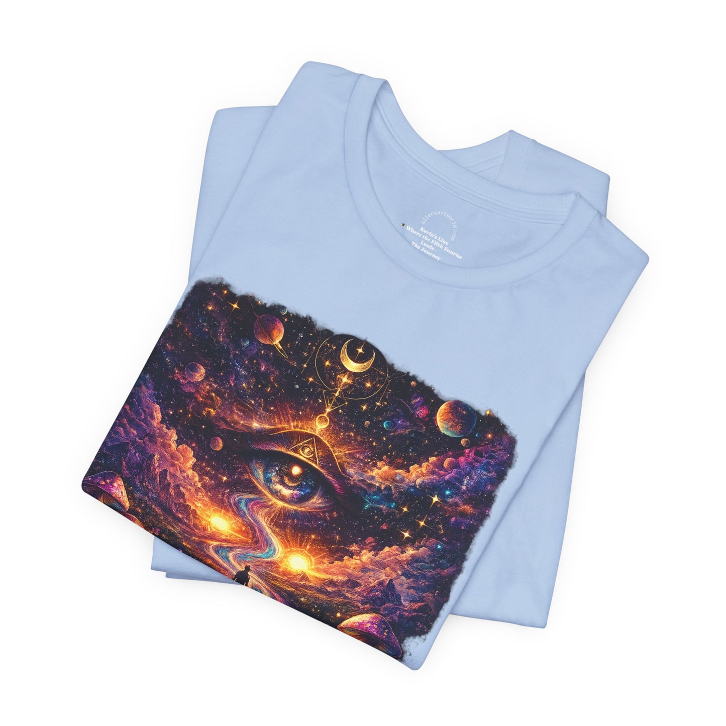 Where the Fifth Sunrise Leads - The Journey  Unisex Jersey Short Sleeve Tee - Kevin’s Line