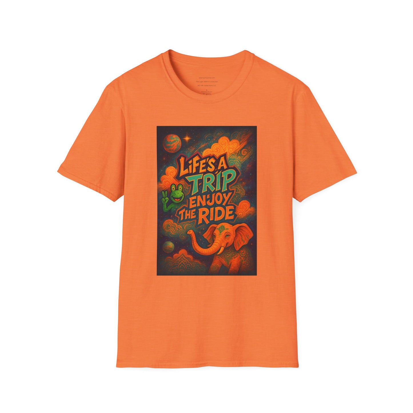 Life’s a Trip — Enjoy the Ride (Spiritual Safari Tee)  Unisex Softstyle T-Shirt