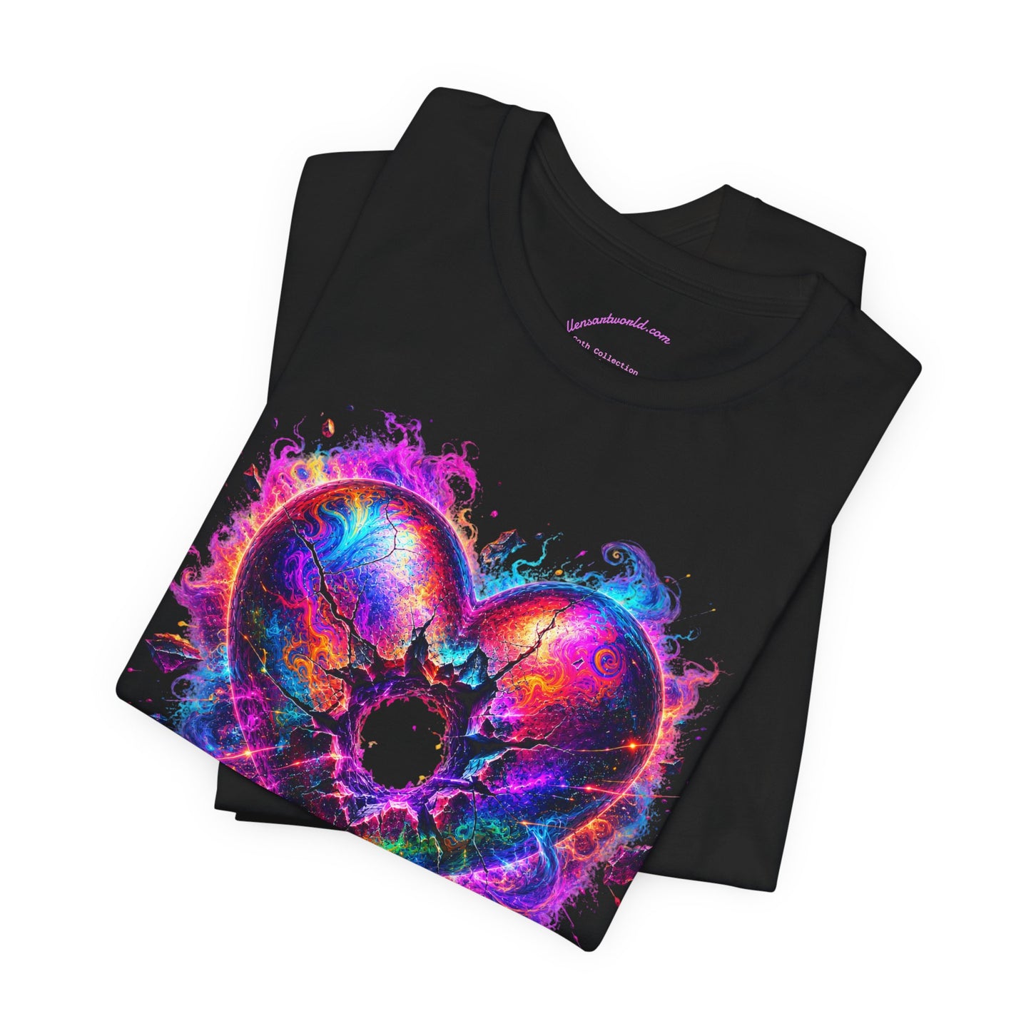 Voidheart Neon Gothic Unisex Jersey Short Sleeve Tee