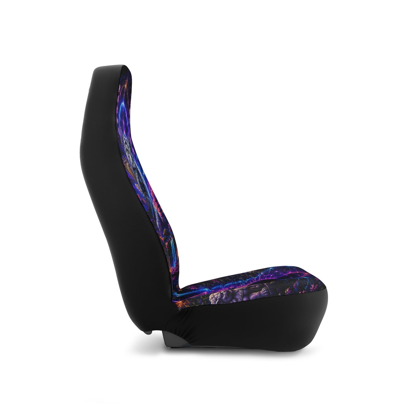 White Tiger Guardian Seat Covers – Celestial Yin Yang Edition