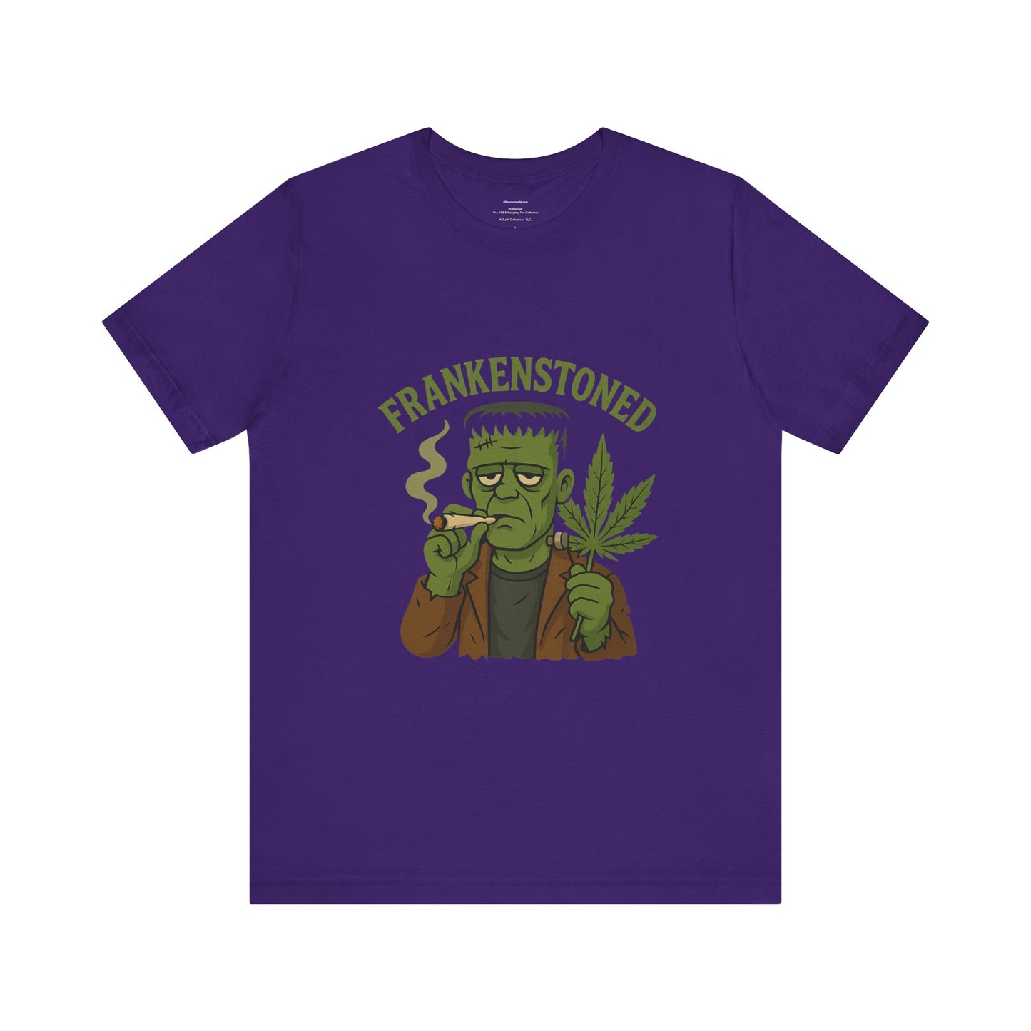 ⚡💨 Frankenstoned: High Voltage Vibes Unisex Jersey Short Sleeve Tee