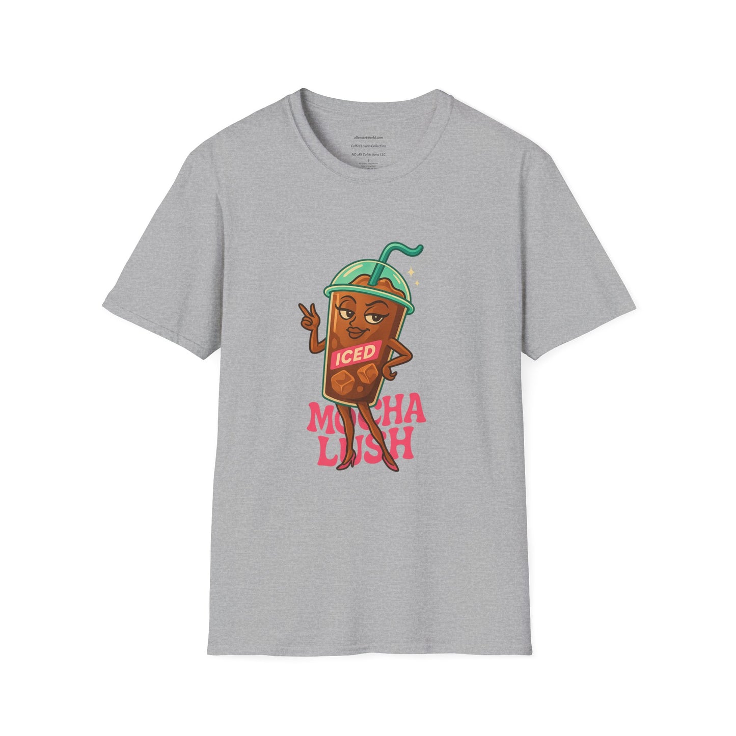 Mocha Lush – Iced Edition   Unisex Softstyle T-Shirt