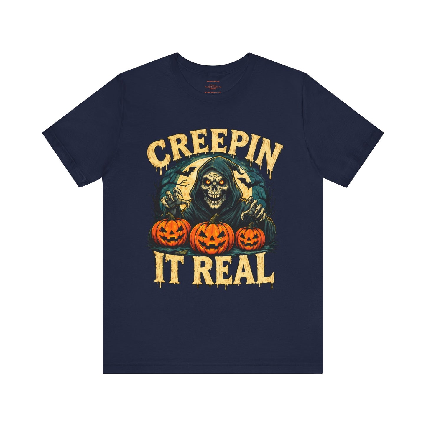👻💨 Creepin' it Real.  II Unisex Jersey Short Sleeve Tee