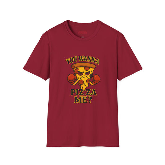You Wanna Pizza Me?   Unisex Softstyle T-Shirt