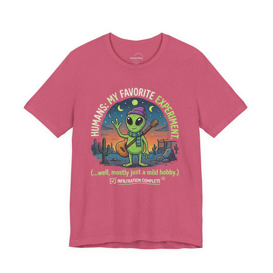 Humanity Was My Favorite Experiment Alien Vibes - Unisex Jersey Short Sleeve Tee | Kevin’s Line