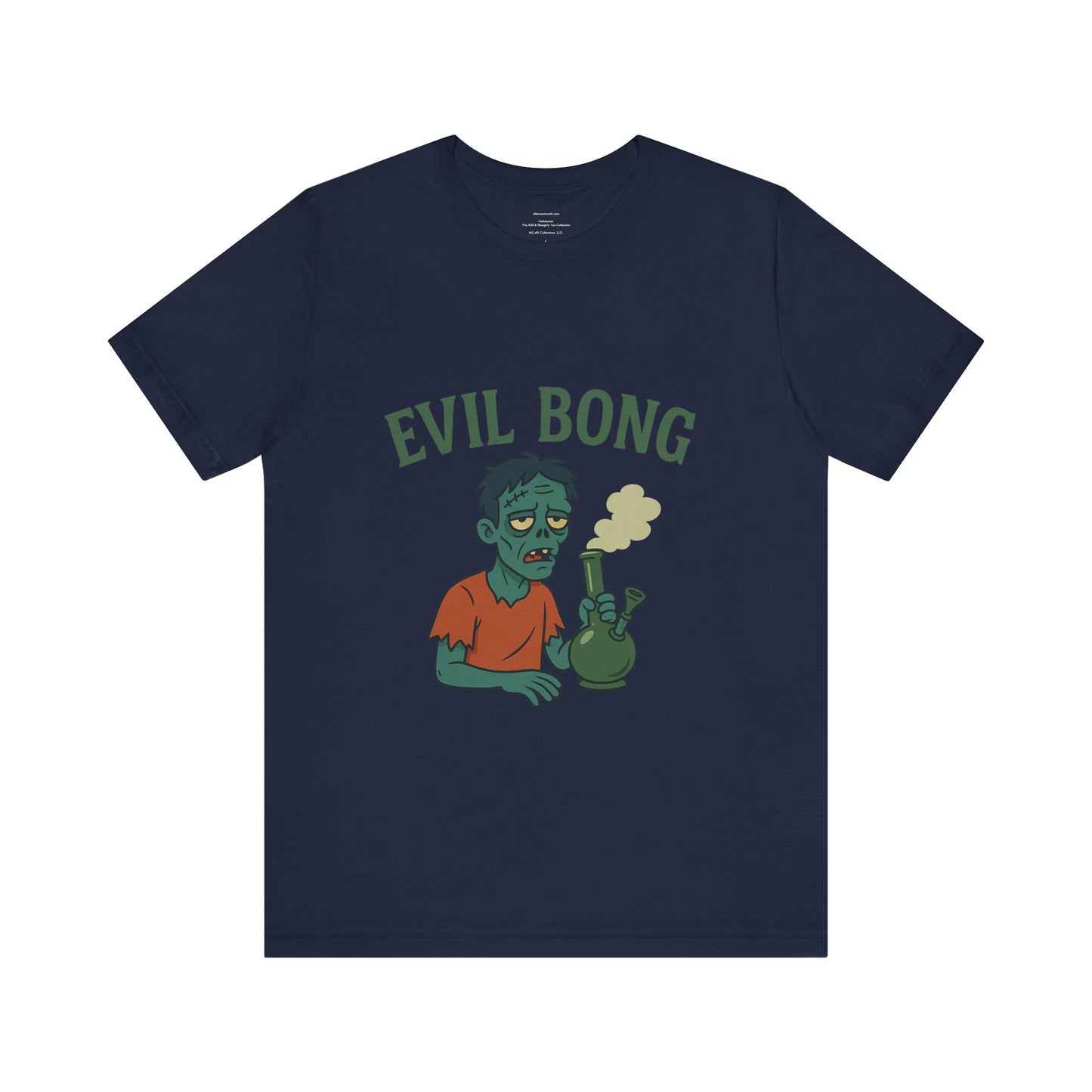 🧠💨 Evil Bong: The Awakening  Unisex Jersey Short Sleeve Tee