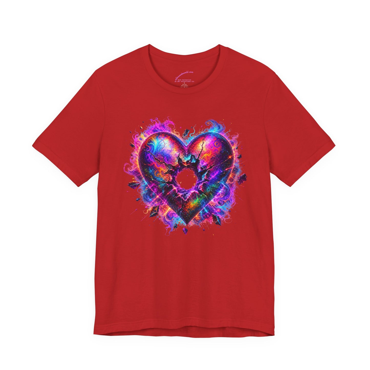 Voidheart Neon Gothic Unisex Jersey Short Sleeve Tee