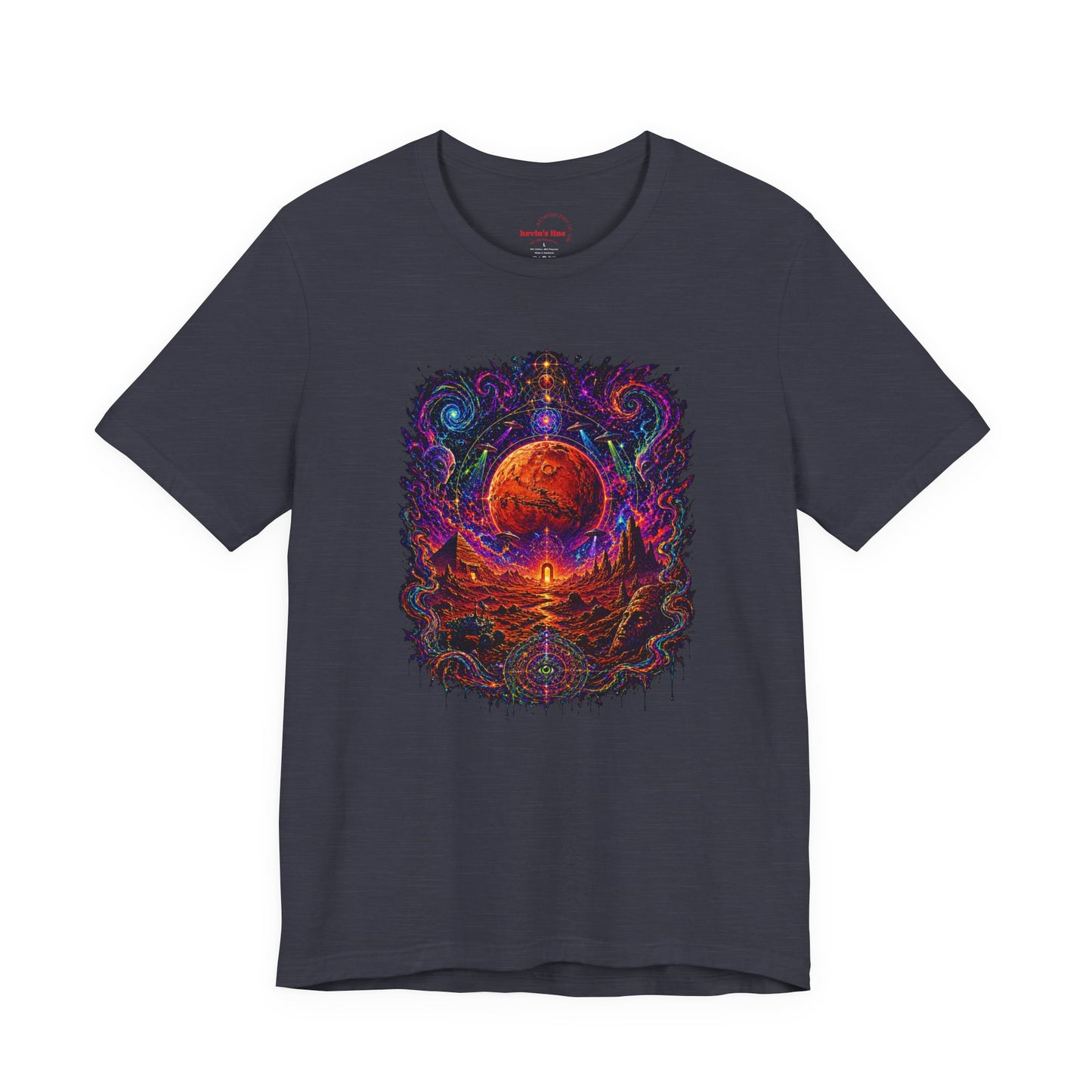 Cosmic Gateway Rising - Unisex Jersey Short Sleeve Tee