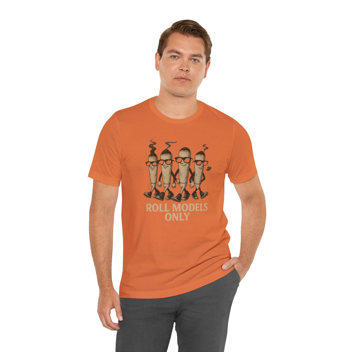 Roll Models Only — High Society Strut Unisex Jersey Short Sleeve Tee