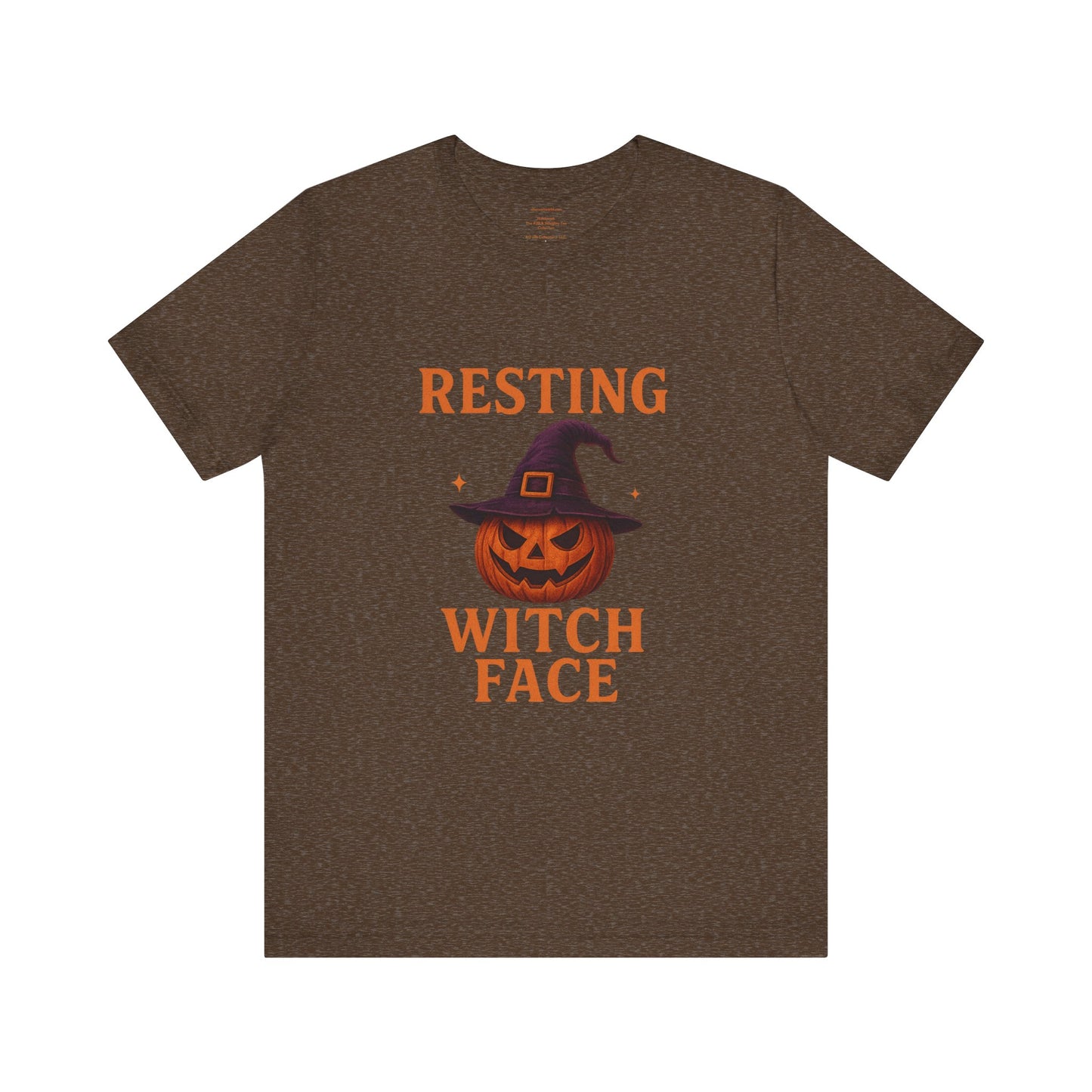 Resting Witch Face 🎃🧙‍♀️ Unisex Jersey Short Sleeve Tee