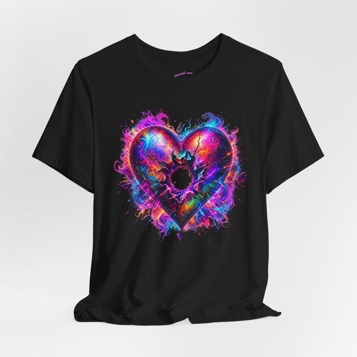 Voidheart Neon Gothic Unisex Jersey Short Sleeve Tee
