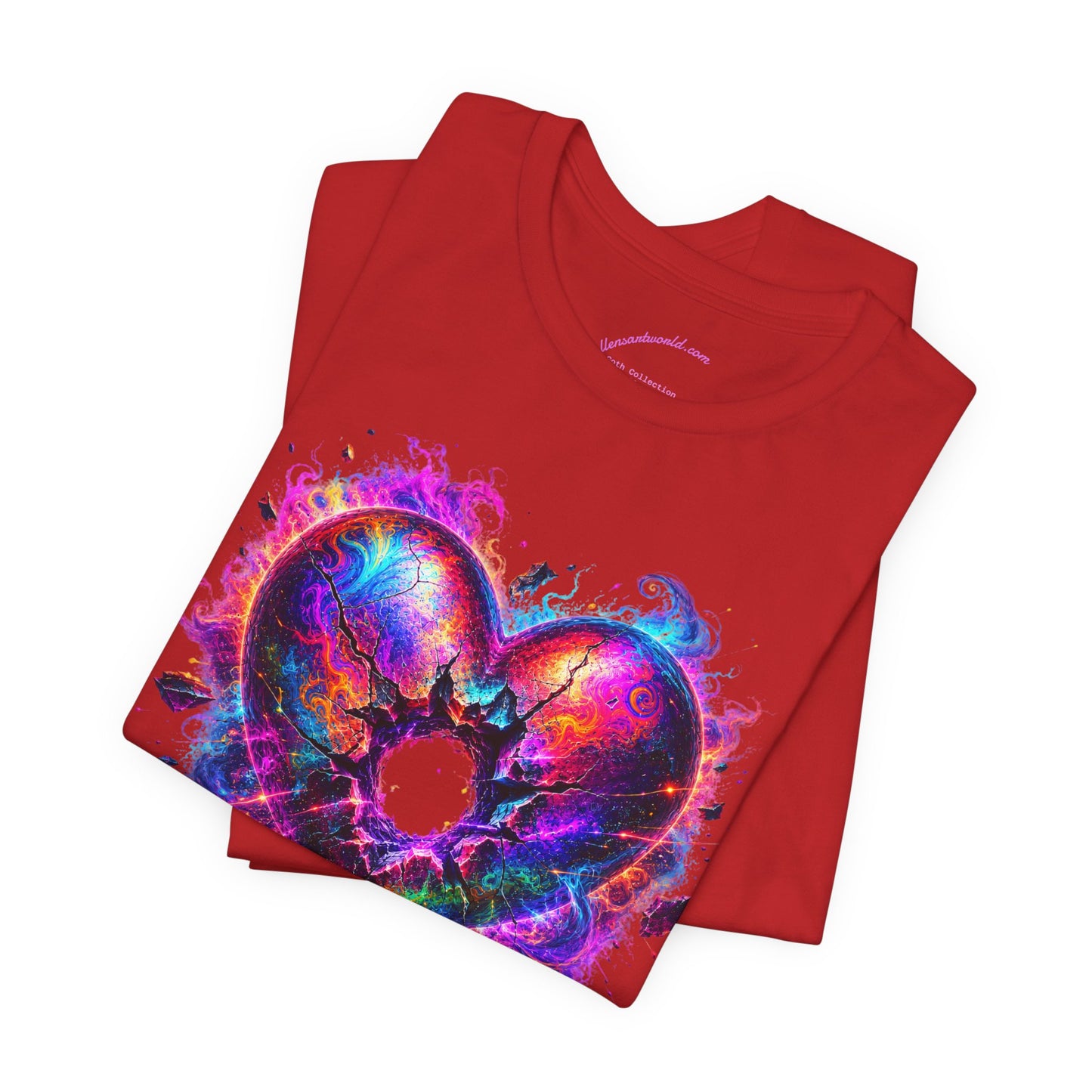 Voidheart Neon Gothic Unisex Jersey Short Sleeve Tee