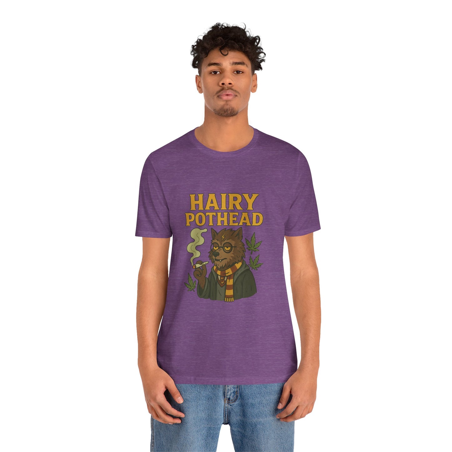 🟢 Hairy Pothead Unisex Jersey Short Sleeve Tee