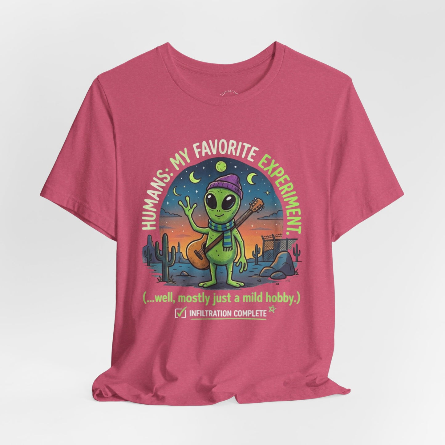 Humanity Was My Favorite Experiment Alien Vibes - Unisex Jersey Short Sleeve Tee | Kevin’s Line
