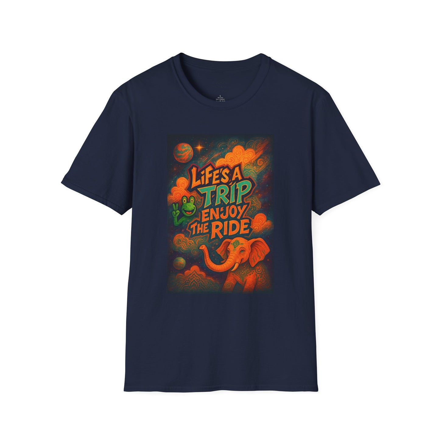 Life’s a Trip — Enjoy the Ride (Spiritual Safari Tee)  Unisex Softstyle T-Shirt