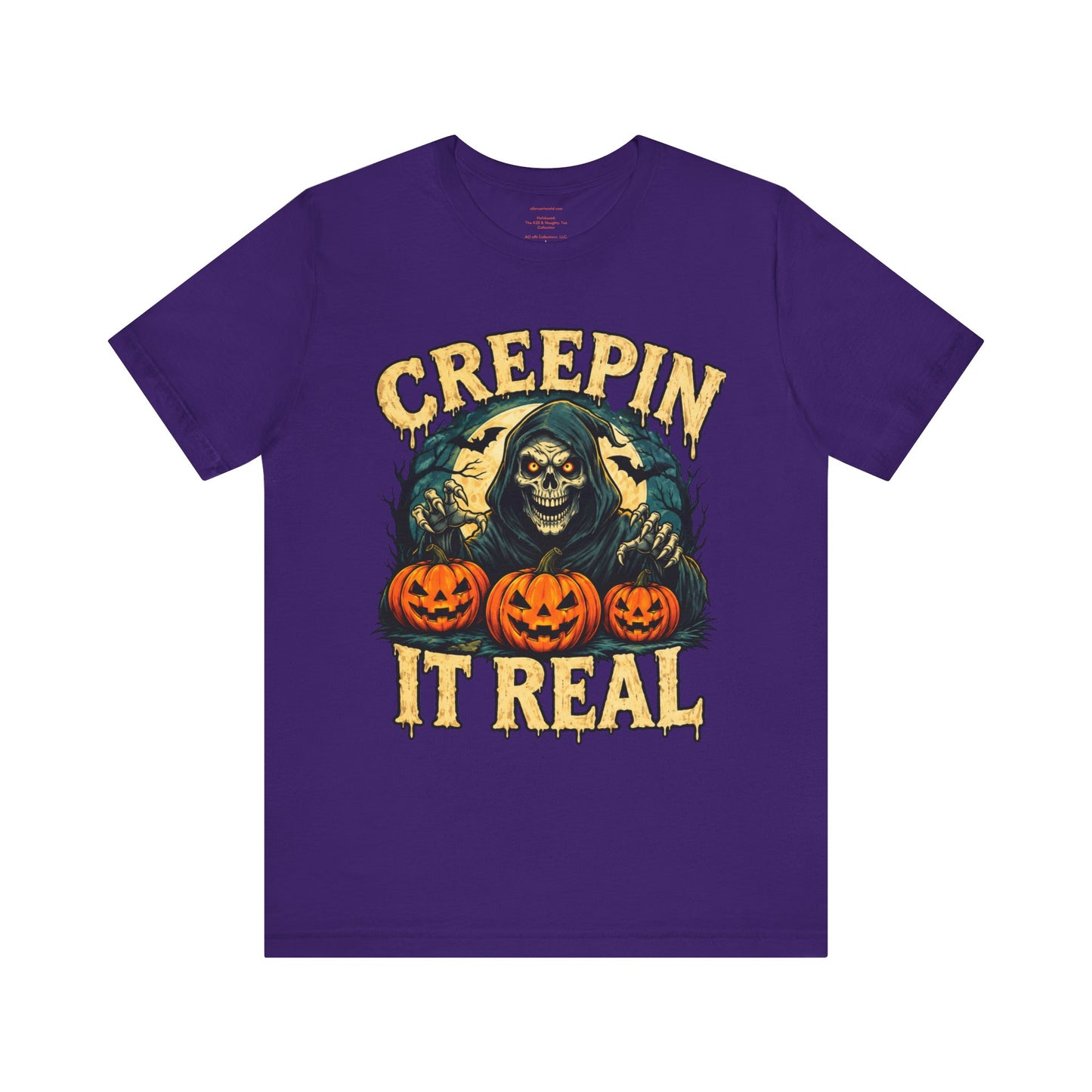 👻💨 Creepin' it Real.  II Unisex Jersey Short Sleeve Tee