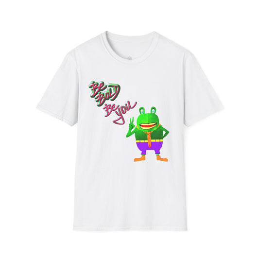 Croak-y McAttitude Be Bold Be You Unisex Softstyle T-Shirt