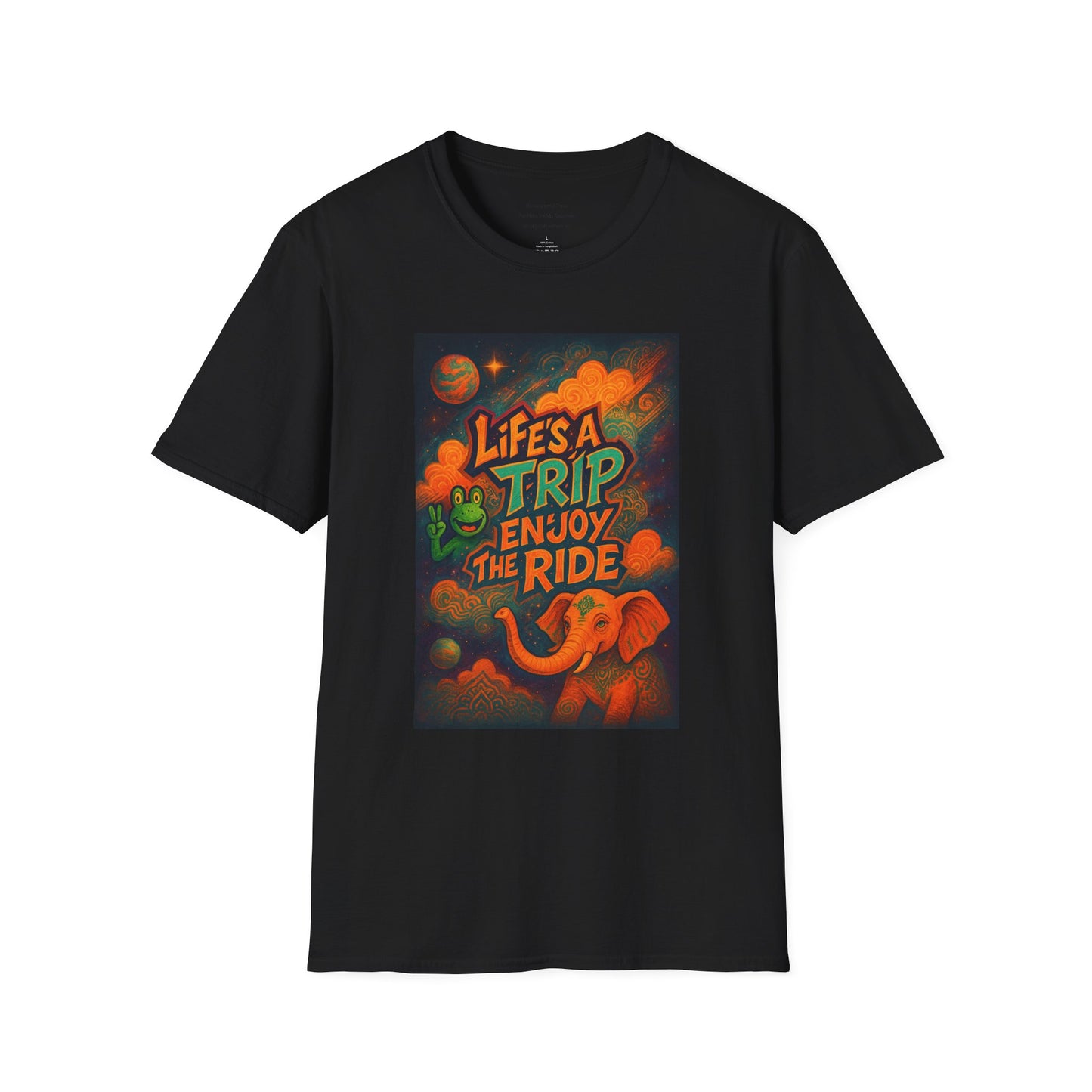 Life’s a Trip — Enjoy the Ride (Spiritual Safari Tee)  Unisex Softstyle T-Shirt