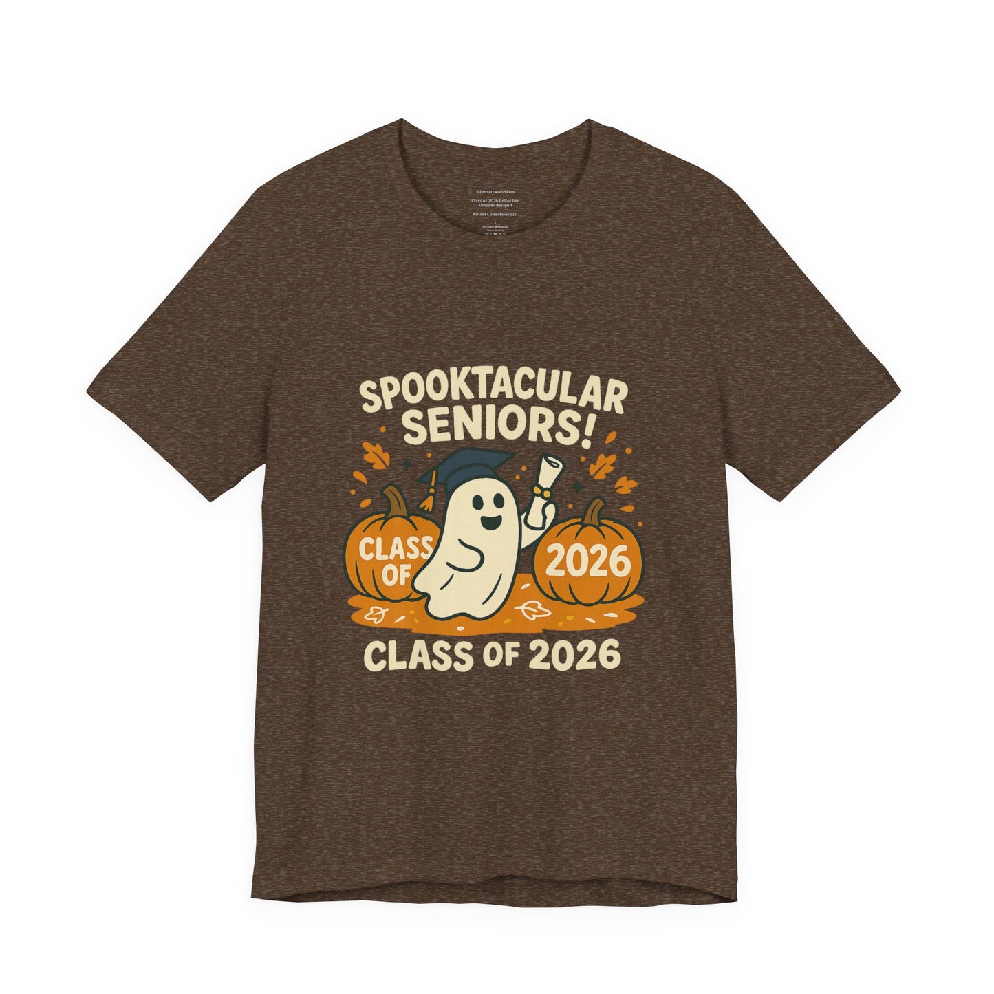 Seniors October Spooktacular Seniors design 1 Unisex Jersey Short Sleeve Tee