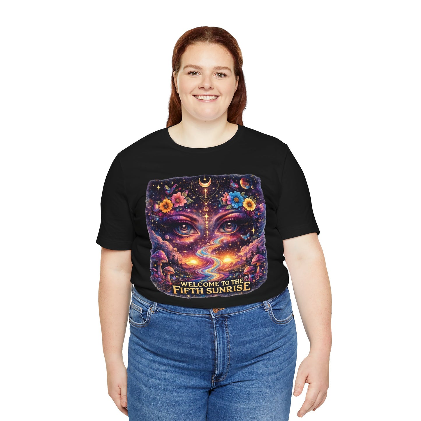 Welcome to the Fifth Sunrise.  Unisex Jersey Short Sleeve Tee - Kevin’s Line