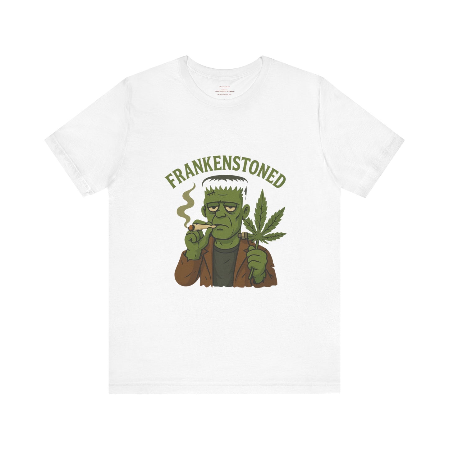 ⚡💨 Frankenstoned: High Voltage Vibes Unisex Jersey Short Sleeve Tee