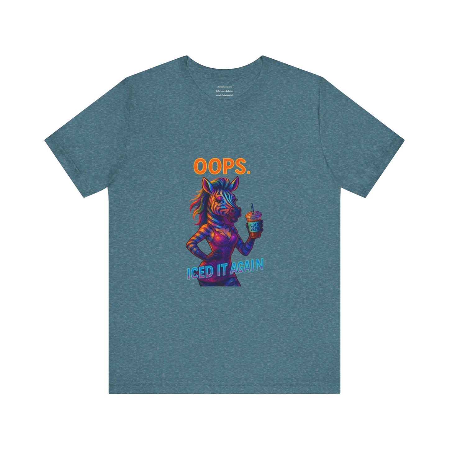 Oops, Iced It Again   Unisex Jersey Short Sleeve Tee