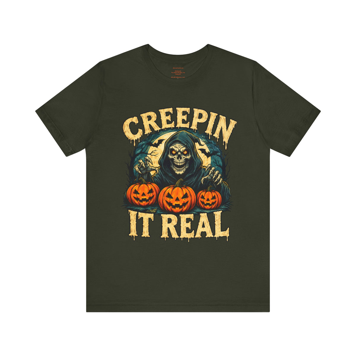 👻💨 Creepin' it Real.  II Unisex Jersey Short Sleeve Tee