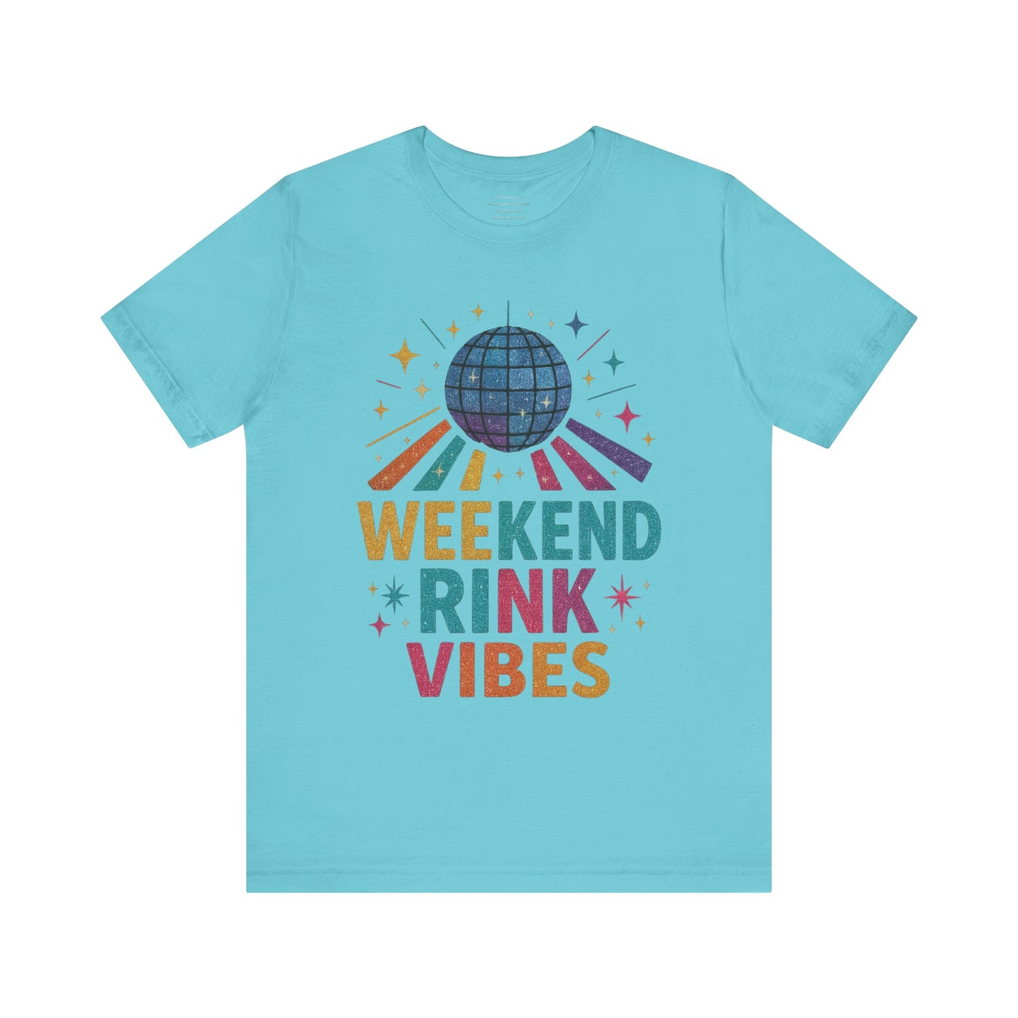 🛼 Weekend Rink Vibes – Weekend Warriors Edition  Unisex Jersey Short Sleeve Tee