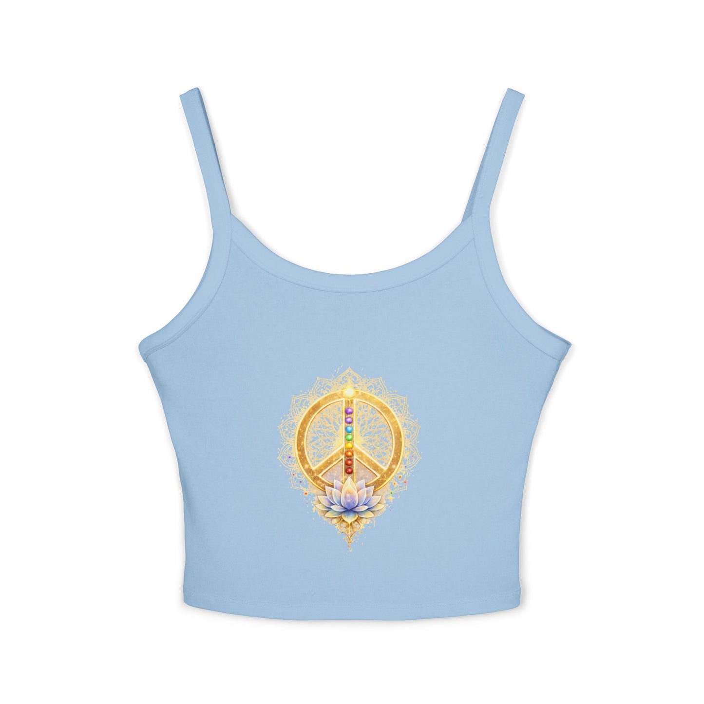 Radiant Chakra Peace Tank – Align Your Energy in Style