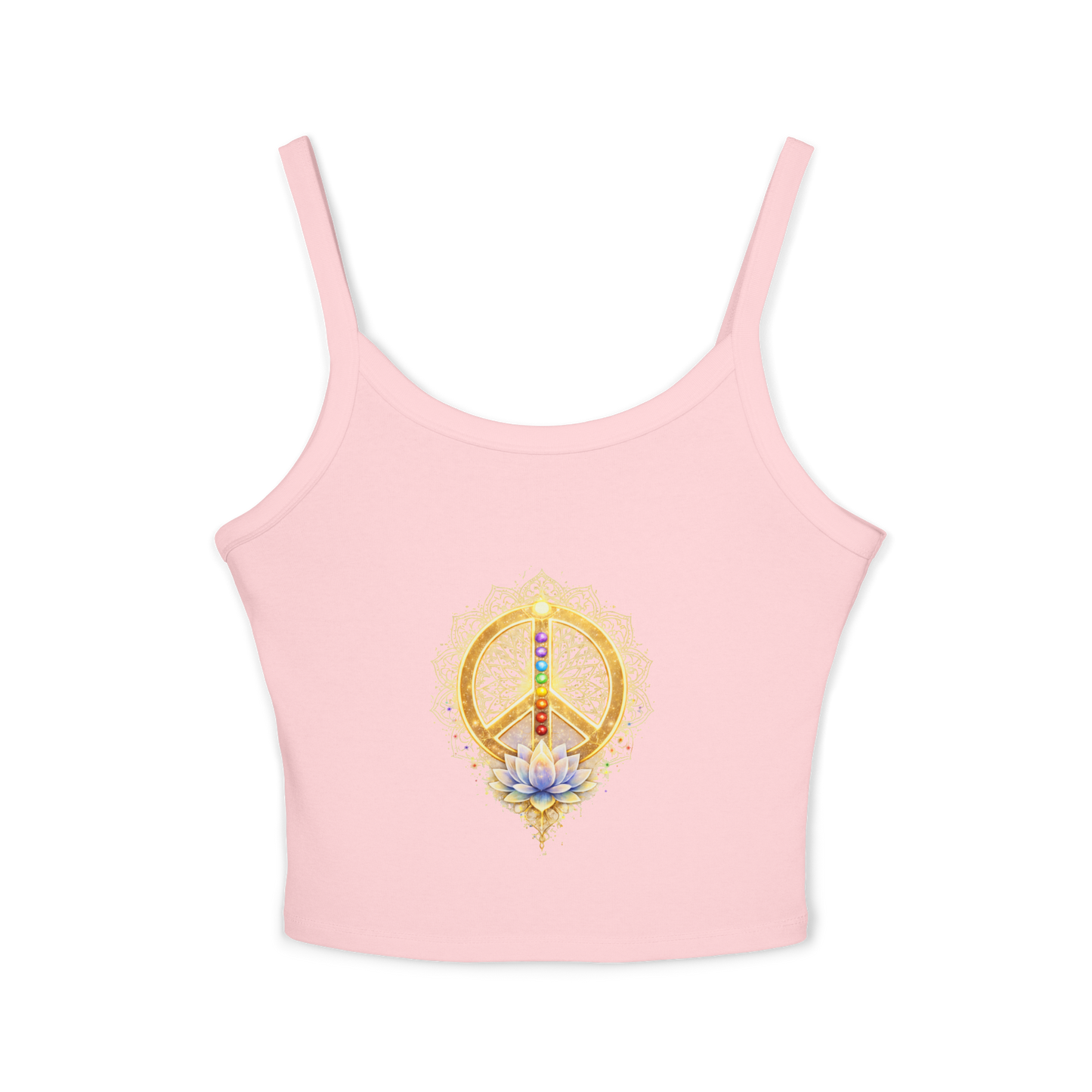 Radiant Chakra Peace Tank – Align Your Energy in Style