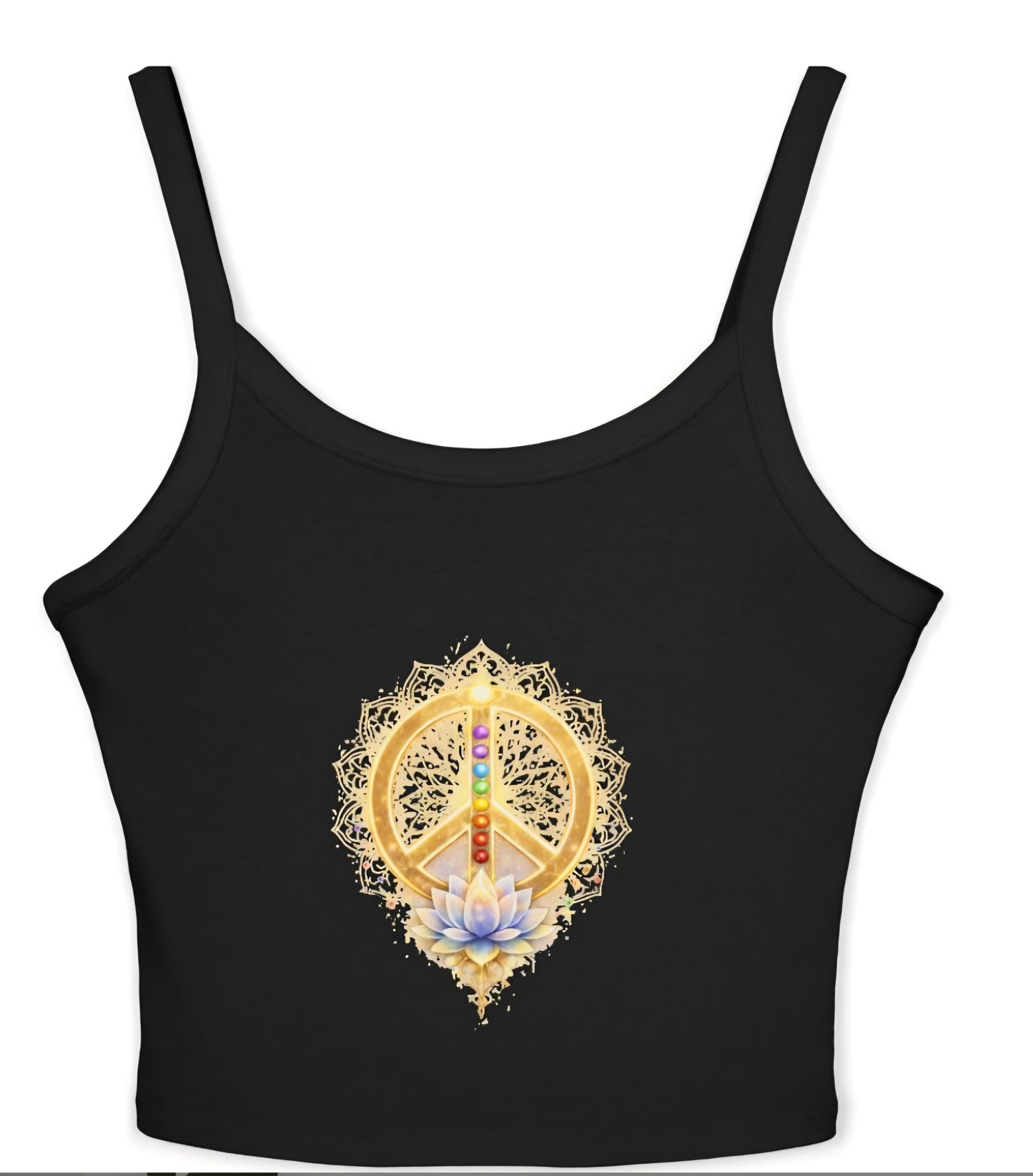 Radiant Chakra Peace Tank – Align Your Energy in Style